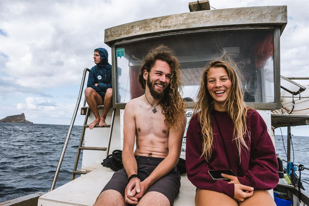 et.al_Italien-Marettimo - Tauchpause